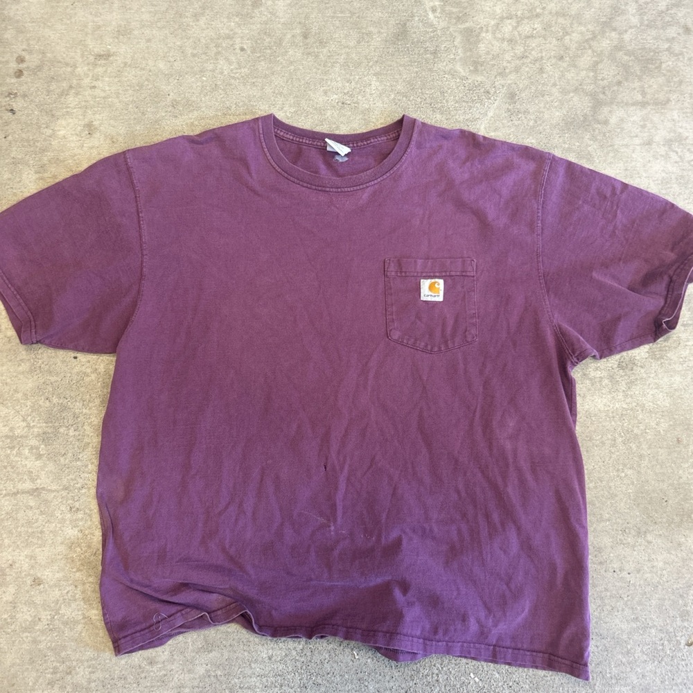 Carhartt Plum Crew Neck Tee